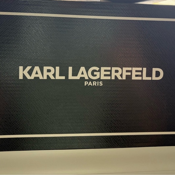 New Karl Lagerfeld Nelia Patent leather Loafers - Picture 6 of 9